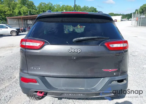 2015 Jeep Cherokee Trailhawk from USA, damaged, VIN 1C4PJMBS0FW780363